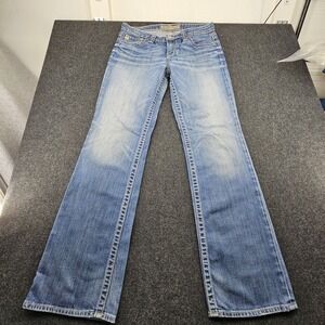 Big Star Maddie Boot Jeans Women's 28R Blue Mid Rise Fit Denim